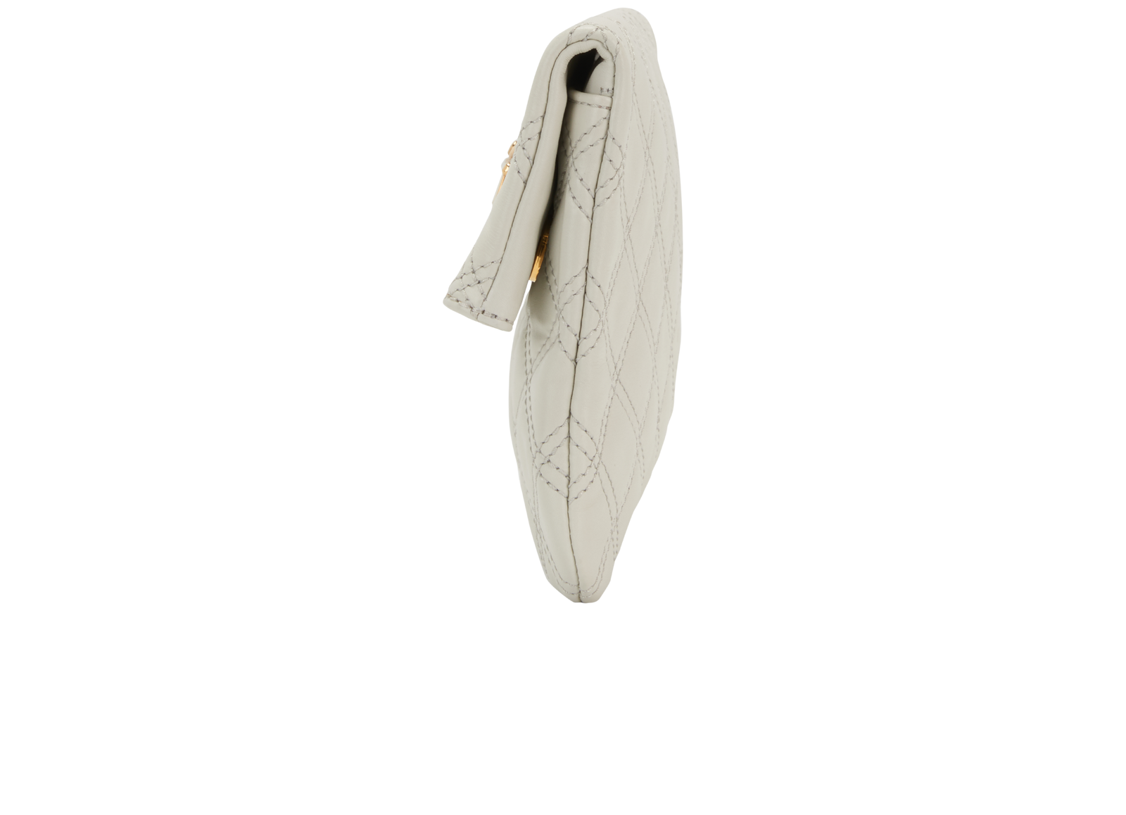 Envelope Clutch, &pound;70, Handbags, White, Leather, Bottom view